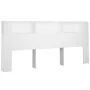 White headboard furniture 220x18.5x104.5 cm by vidaXL, Headboards and footboards - Ref: Foro24-811961, Price: 74,56 €, Discou...