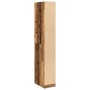 Armario de madera de ingeniería madera envejecida 30x50x200 cm en Armarios roperos | Comprar online en Foru.es