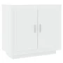 Aparador de madera contrachapada blanco 80x40x75 cm de vidaXL, Aparadores - Ref: Foro24-811817, Precio: 81,89 €, Descuento: %