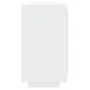 Aparador de madera contrachapada blanco 80x40x75 cm de vidaXL, Aparadores - Ref: Foro24-811817, Precio: 81,89 €, Descuento: %