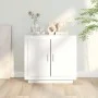 Aparador de madera contrachapada blanco 80x40x75 cm de vidaXL, Aparadores - Ref: Foro24-811817, Precio: 81,89 €, Descuento: %