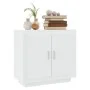 Aparador de madera contrachapada blanco 80x40x75 cm de vidaXL, Aparadores - Ref: Foro24-811817, Precio: 81,89 €, Descuento: %