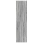Armario de madera de ingeniería gris Sonoma 80x50x200 cm en Armarios roperos | Comprar online en Foru.es
