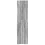 Armario de madera de ingeniería gris Sonoma 30x50x200 cm en Armarios roperos | Comprar online en Foru.es