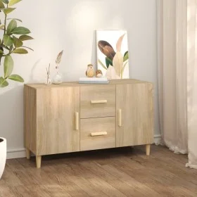 Aparador de madera de ingeniería roble Sonoma 100x36x60 cm de vidaXL, Aparadores - Ref: Foro24-812513, Precio: 100,35 €, Desc...