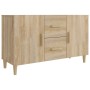 Aparador de madera de ingeniería roble Sonoma 100x36x60 cm de vidaXL, Aparadores - Ref: Foro24-812513, Precio: 102,29 €, Desc...