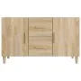 Sonoma Oak Engineered Wood Sideboard 100x36x60 cm by vidaXL, Sideboards - Ref: Foro24-812513, Price: 100,35 €, Discount: %