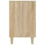 Sideboard aus Sonoma-Eichenholzwerkstoff, 100 x 36 x 60 cm von vidaXL, Sideboards - Ref: Foro24-812513, Preis: 100,35 €, Raba...