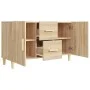 Sonoma Oak Engineered Wood Sideboard 100x36x60 cm by vidaXL, Sideboards - Ref: Foro24-812513, Price: 100,35 €, Discount: %