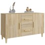 Aparador de madera de ingeniería roble Sonoma 100x36x60 cm de vidaXL, Aparadores - Ref: Foro24-812513, Precio: 102,29 €, Desc...