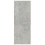 Armario colgante de pared gris hormigón 69,5x34x90 cm de vidaXL, Aparadores - Ref: Foro24-812262, Precio: 75,70 €, Descuento: %