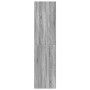 Armario de madera de ingeniería gris Sonoma 50x50x200 cm en Armarios roperos | Comprar online en Foru.es