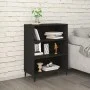 Black plywood sideboard 69.5x32.5x90 cm by vidaXL, Sideboards - Ref: Foro24-812250, Price: 58,55 €, Discount: %