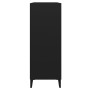 Aparador de madera contrachapada negro 69,5x32,5x90 cm de vidaXL, Aparadores - Ref: Foro24-812250, Precio: 59,35 €, Descuento: %