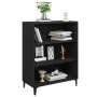 Black plywood sideboard 69.5x32.5x90 cm by vidaXL, Sideboards - Ref: Foro24-812250, Price: 58,55 €, Discount: %