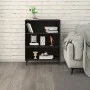 Aparador de madera contrachapada negro 69,5x32,5x90 cm de vidaXL, Aparadores - Ref: Foro24-812250, Precio: 58,55 €, Descuento: %