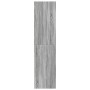 Armario de madera de ingeniería gris Sonoma 80x50x200 cm en Armarios roperos | Comprar online en Foru.es