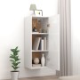 Armario pared madera contrachapada blanco brillo 34,5x34x90 cm de vidaXL, Estantes y estanterías - Ref: Foro24-812435, Precio...