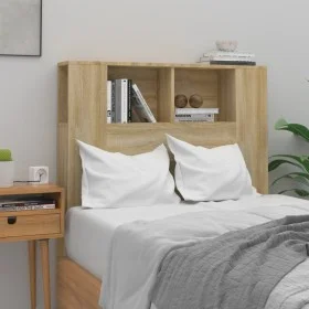 Mueble cabecero color roble Sonoma 100x18,5x104,5 cm de vidaXL, Cabeceros y pies de cama - Ref: Foro24-811910, Precio: 49,08 ...