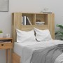 Mueble cabecero color roble Sonoma 100x18,5x104,5 cm de vidaXL, Cabeceros y pies de cama - Ref: Foro24-811910, Precio: 49,61 ...