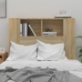 Mueble cabecero color roble Sonoma 100x18,5x104,5 cm de vidaXL, Cabeceros y pies de cama - Ref: Foro24-811910, Precio: 49,61 ...