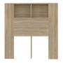 Mueble cabecero color roble Sonoma 100x18,5x104,5 cm de vidaXL, Cabeceros y pies de cama - Ref: Foro24-811910, Precio: 49,61 ...