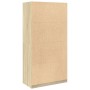 Armario madera contrachapada color roble Sonoma 100x50x200 cm en Armarios roperos | Comprar online en Foru.es