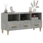 Mueble de TV madera de ingeniería gris hormigón 102x36x50 cm de vidaXL, Muebles TV - Ref: Foro24-812604, Precio: 70,05 €, Des...