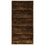Armario madera contrachapada color roble ahumado 100x50x200 cm en Armarios roperos | Comprar online en Foru.es