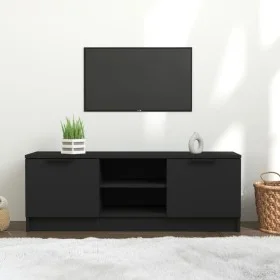 Mueble de TV madera contrachapada negro 102x35x36,5 cm de vidaXL, Muebles TV - Ref: Foro24-811512, Precio: 73,13 €, Descuento: %