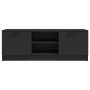 Mueble de TV madera contrachapada negro 102x35x36,5 cm de vidaXL, Muebles TV - Ref: Foro24-811512, Precio: 74,48 €, Descuento: %