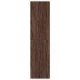 Armario madera contrachapada color roble marrón 100x50x200 cm en Armarios roperos | Comprar online en Foru.es