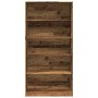 Armario de madera ingeniería envejecida 100x50x200 cm en Armarios roperos | Comprar online en Foru.es