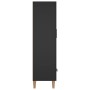 Aparador de madera de ingeniería negro 70x31x115 cm de vidaXL, Aparadores - Ref: Foro24-812529, Precio: 87,23 €, Descuento: %