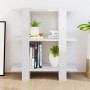 Estantería/divisor de espacios blanco brillante 80x30x87 cm de vidaXL, Librerías y estanterías - Ref: Foro24-811589, Precio: ...