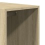 Armario de madera de ingeniería roble Sonoma 30x50x200 cm en Armarios roperos | Comprar online en Foru.es