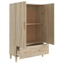 Aparador madera contrachapada roble Sonoma 70x31x115 cm de vidaXL, Aparadores - Ref: Foro24-812531, Precio: 100,07 €, Descuen...