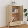 Aparador madera contrachapada roble Sonoma 70x31x115 cm de vidaXL, Aparadores - Ref: Foro24-812531, Precio: 95,25 €, Descuent...