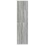 Armario de madera de ingeniería gris Sonoma 30x50x200 cm en Armarios roperos | Comprar online en Foru.es