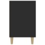 Aparador de madera de ingeniería negro 100x36x60 cm de vidaXL, Aparadores - Ref: Foro24-812511, Precio: 84,97 €, Descuento: %