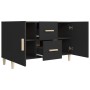Aparador de madera de ingeniería negro 100x36x60 cm de vidaXL, Aparadores - Ref: Foro24-812511, Precio: 84,97 €, Descuento: %