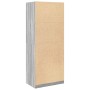 Armario de madera de ingeniería gris Sonoma 80x50x200 cm en Armarios roperos | Comprar online en Foru.es