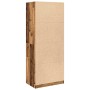 Armario de madera de ingeniería madera envejecida 80x50x200 cm en Armarios roperos | Comprar online en Foru.es