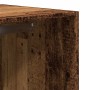 Armario de madera de ingeniería madera envejecida 80x50x200 cm en Armarios roperos | Comprar online en Foru.es