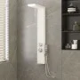 White Aluminum Shower Panel System by vidaXL, Jet nozzles for bathtubs and showers - Ref: Foro24-151415, Price: 133,11 €, Dis...