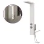 White Aluminum Shower Panel System by vidaXL, Jet nozzles for bathtubs and showers - Ref: Foro24-151415, Price: 133,11 €, Dis...