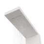 White Aluminum Shower Panel System by vidaXL, Jet nozzles for bathtubs and showers - Ref: Foro24-151415, Price: 133,11 €, Dis...