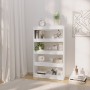 Estantería/divisor madera de ingeniería blanco 80x30x135 cm de vidaXL, Librerías y estanterías - Ref: Foro24-811709, Precio: ...