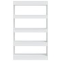 Estantería/divisor madera de ingeniería blanco 80x30x135 cm de vidaXL, Librerías y estanterías - Ref: Foro24-811709, Precio: ...