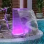 Fuente de piscina con LED RGB acrílico 51 cm de vidaXL, Fuentes y cascadas - Ref: Foro24-151406, Precio: 175,56 €, Descuento: %